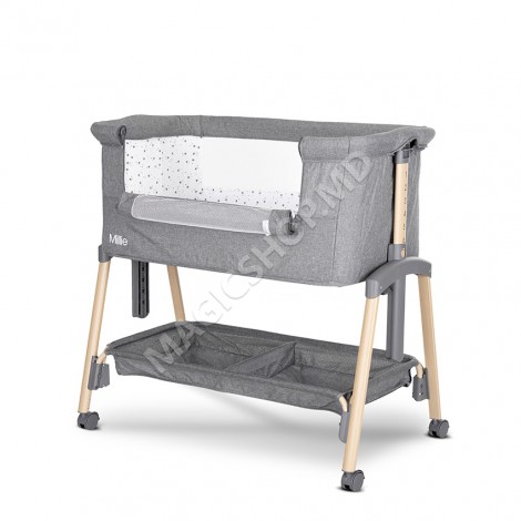 Patut Co-Sleeper Lorelli MILLIE Beige, Black, Grey